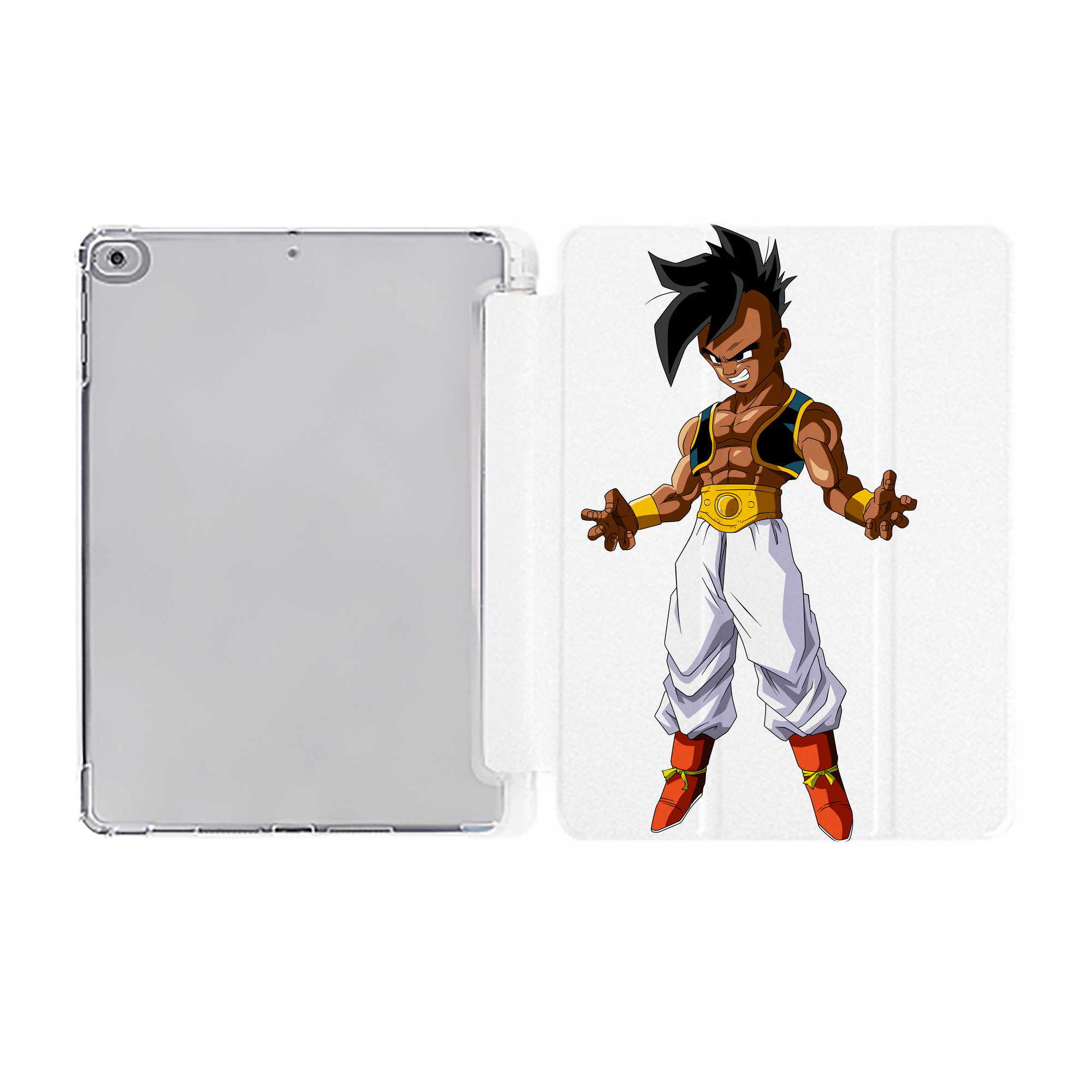 （画像用） ドラゴンボール DRAGON BALL IPad ケース ペン収納付き 三つ折りスタンド PUレザー×シリコン 対応機種9.5/10.5/10.9インチ